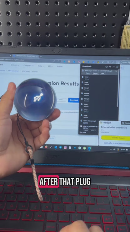 GlowVault – Personalized Video Crystal Ball